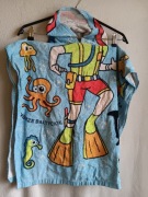 Ręcznik kąpielowy poncho 3-5 lat