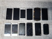 Zestaw telefonów 12 szt. / smarfony / zł-om / odzysk