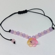 Bransoletka ręcznie robiona koraliki szklane