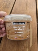 Szpachlówka akrylowa do drewna Pro Company 1 kg Sosna Średnia 