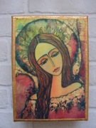 Obrazek na płótnie - "Anioł Spełnionych Marzeń"