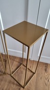 Kwietnik stojak na kwiaty głośniki metalowy 70cm