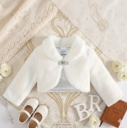 Futerko bolerko śnieżnobiałe dla dziewczynki komunijne komunia nowe 