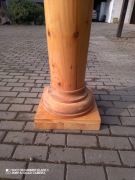 Filary drewniane toczone