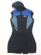 nurkowanie, ocieplacz, skafander mokry damski, pianka neopren