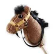 Hobby Horse Konik na kijku zestaw - TEDDY + METRYCZKA 