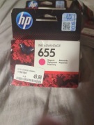 Tusz do drukarki Purpurowy 655 HP oryginał (DEC 2016)