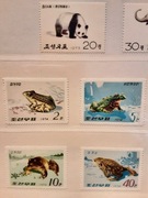 Korea  1974  Mi 1271-4  żaby  seria   czysty idealny 