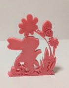 Figurka wielkanocna zajączek 3d - Handmade