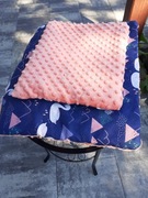 Kocyk minky zestaw wyprawka gratis