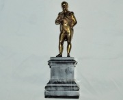 NAPOLEON BONAPARTE figurka brąz + postument