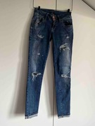 Jeansy LTB Molly W27 L34 skinny / rurki Tall