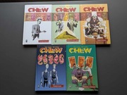 Komiksy Chew tomy 1-5 Mucha Comics stan bardzo dobry