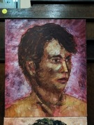 Obraz na płótnie portret 60x50cm