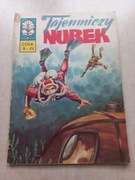 Kapitan Żbik Tajemniczy nurek, I wyd,stan bdb-