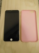 Smartfon, telefon Apple IPhone 6 plus A1524 złoty + etui