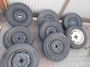 Felgi 13 opony 13 koła stalowe polonez caro  atu kargo przyczepa 