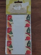 Samoprzylepne karteczki do przetworów. 30 sztuk