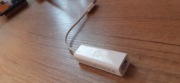 Zestaw apple sluchawki,adapter lan
