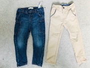 Joggery zara r104. Chinosy h&m 3-4 l ( 104)