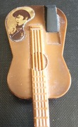 Kolekcjonerski Brelok z zapalniczką- gitara ze zdjęciem Elvisa Presleya 