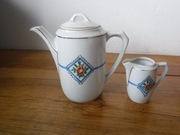 Stary dzbanek i mlecznik porcelanowy Unikat ZOBACZ 