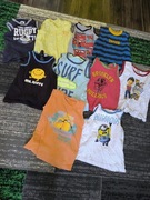 Koszulki na ramiączkach dla chłopca rozm 110