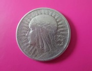 Moneta 2 zł  - Głowa kobiety 1933 r.