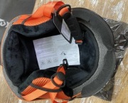 MOON, nowy kask narciarski ze zintegrowanymi goglami, L 58-61, Orange