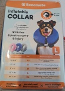 Kołnierz nadmuchiwany dla psa L