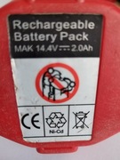 BATERIA BATTERY PACK MAK 14.4 V 2.0 Ah AKUMULATOR 14.4V 2.0 Ah 