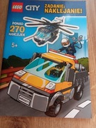 LEGO City - komiks z naklejkami