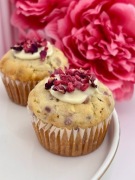 MUFFINKA MALINA & BIAŁA CZEKOLADA