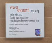 Ewa Sonnet Cry Cry płyta CD Unikat kolekcjonerski 