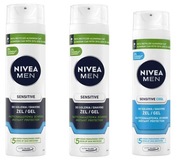 Żel do golenia NIVEA MEN x3