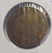 1 Reichspfennig 1935 A - UNIKAT - Skrętka