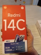 Nowy, oryginalnie zamknięty smartfon Redmi 14 C 