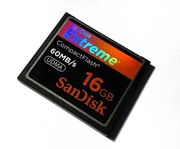 Karta pamięci Compact Flash CF SanDisk Extreme 16GB