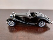 Model retro Mercedes Benz 500K, 1936, 1:32 czarny