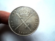 BAWARIA: 1 TALAR 1810 r - RZADSZA MONETA
