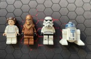 LEGO Star Wars mini scena – Leia, Wookiee, R2-D2, Stormtrooper + GRATIS