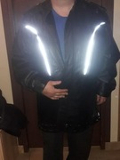 Kurtka motocyklowa skórzana Szwedzkiej Policji