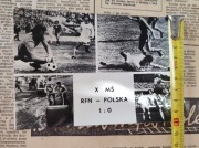 Pocztówka Mistrzostwa świata 1974 RFN Polska mundial Reprezentacja
