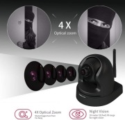 Używana kamera FOSCAM Z2, 4x zoom optyczny, WiFi, PTZ, obrotowa, dzień-noc