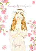 Zaproszenie Komunijne, Kartka Komunijna, Pamiątka, Pierwsza Komunia