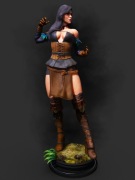 Figurka druk 3D żywica " Yennefer - F1677 " - 150 mm