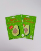 odżywcza maska w płachcie 2 sztuki Quret Hello :) Friends Avocado