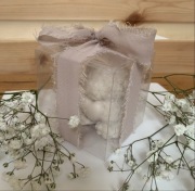 świeczka miś Podziękowanie dla gości na chrzest, wesele, wieczór panieński