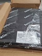 RajaPak bibuła ozdobna czarna satyna w opak.600szt. 50cm/75cm/18g/m2