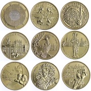 MONETY 2 ZŁ - 2000 R. KPL W KAPSLU